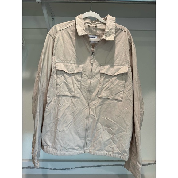 Old Navy Men's Khaki Jacket Front Pockets Size XL - Picture 1 of 9